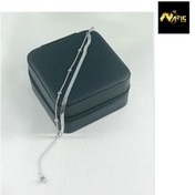 تصویر دستبند زنانه ۲ لاین بدل 