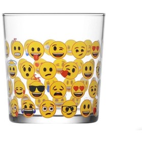 تصویر لیوان اموجی تکی و بسته ۳ عددی برند لاو ترکیه _ شناسه کالا : BDG386 - طرح 1 ا emoji emoji