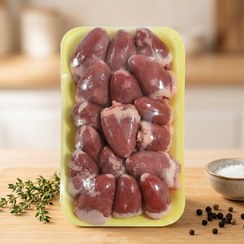تصویر دل بوقلمون ۴۰۰ گرمی 