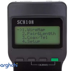 تصویر تستر شبکه دیجیتال مدل SC8108 SC8108 Network Cable Tester