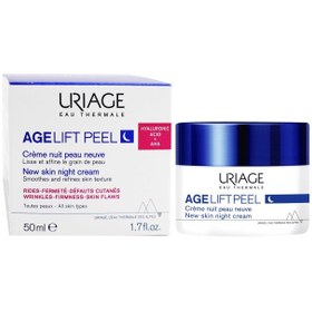 تصویر کرم شب لیفتینگ اوریاژ مدل Age Lift Peel حجم 50 میل Uriage Age Lift Peel Creme Nuit Peau Neuve 50ml