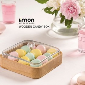 تصویر بیسکوییت خوری چوبی لیمون Wooden limon biscuit