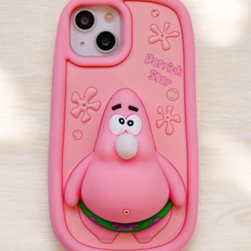 تصویر گارد پاتریک آدامسی بادکنکی سیلیکون اورجینال آیفون و اندروید - IPHONE 13 Cover Patrick original iphone and Android 13 14 15 15Promax 14Promax 13Promax 12Promax A15/A24 A25 A32 4G A34 A35 A51/A31 A52/A52s A54 A55 S23Fe S24Fe S23Ultra S24Ultra Note 13 Note 13Pro Poco X6Pro