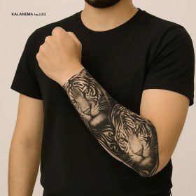 تصویر ساق دست مردانه مدل تتو (ارسال رایگان) 