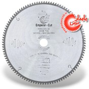 تصویر تیغه الماسه آلومینیوم بر قطر 350 میلیمتر امپرور چینی 108 دندانه PD096 emperor (AL)350x3.6x2.6x32x108T 