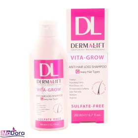 تصویر شامپو تقویت کننده موی چرب درمالیفت حجم ۲۰۰ میلی لیتر ضد ریزش 