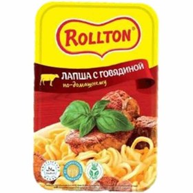 تصویر نودل اسپایسی گوشت گاو رولتون Rollton قزاقستان بشقابی 90 گرم 