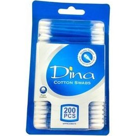 تصویر گوش پاک کن دینا بسته 200 عددی 