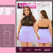 تصویر لباس خواب سایز بزرگ زنانه کد 6447 