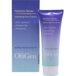 تصویر کرم آبرسان صورت هیالورون الی ژن (oligen) حجم 50 میلی لیتر Oligen Hydrating Face Cream Hyaluron 50 ml