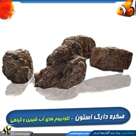 تصویر سنگ دارک استون دیزاین آکواریوم و تراریوم stone for aquarium