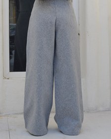 تصویر شلوار فول بگ فوتر طوسی کد(7129) - 1 Gray full bag footer pants