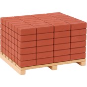 تصویر آجر نما مینیاتوری قرمز 