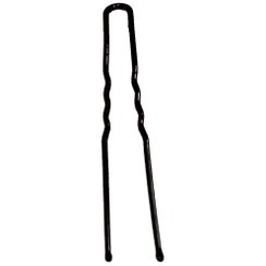 تصویر سنجاق مویی مشکی اشکی 