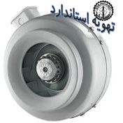 تصویر فن بین کانالی پروانه سانتریفیوژ مدل BDTX315 inline centrifugal fan BDTX315