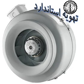 تصویر فن بین کانالی پروانه سانتریفیوژ مدل BDTX150 inline centrifugal fan BDTX150