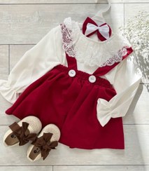 تصویر سه تیکه شومیز دامن 