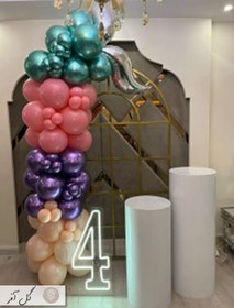 تصویر بادکنک آرایی کد 411 