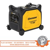 تصویر ژنراتور برق کنزاکس مدل 6168 ظرفیت ۷۷۰۰ وات سایلنت ریموت دار 