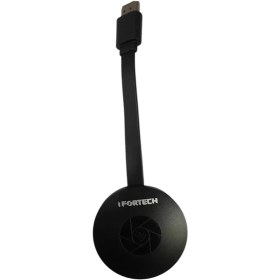 تصویر دانگل HDMI CAST مدل Chromecast IFORTECH CHROMECAST TV STREAMING DEVICE BY GOOGLE 4K