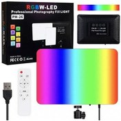 تصویر نور ثابت ال ای دی مدل PM-26 RGB MP-26 RGB Professional Fill Light