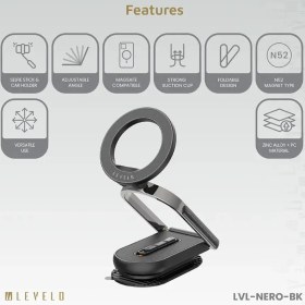 تصویر هولدر مگ‌سیف خودرو Levelo Nero 