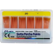 تصویر گوتاپرکا متا کره ای 2% - 25 gutta percha points