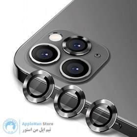 تصویر محافظ لنز شیشه ای دوربین آیفون 11 پرو iPhone 11 pro Camera Lens Glass Protector 