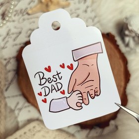 تصویر تگ روز پدر کد 370 ( بسته 18 عددی ) 