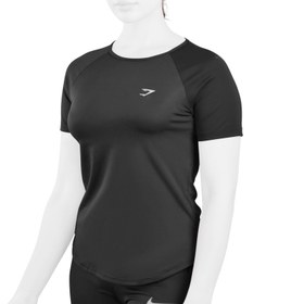 تصویر تیشرت ورزشی زنانه جیم شارک مدل RUN-Dri Fit-3E807 مشکی 