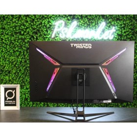 تصویر مانیتور خمیده گیمینگ 32 اینچ تویستد مایندز مدل TM32RFA Twisted Minds TM32RFA Full HD VA 32 inch Curved Gaming Monitor