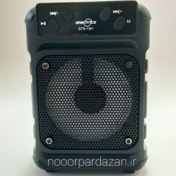 تصویر اسپیکر بلوتوثی شارژی رو میزی قابل حمل مدل 1361 ا speaker kts speaker kts