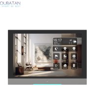 تصویر تاچ پنل و مانیتور داخلی آیفون تصویری هوشمند ١٠ اینچ و هاب زیگبی رم ٢ گیگ اختصاصی سوباتان مدل IPH10S 