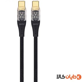 تصویر کابل دوسر تایپ سی 5 آمپر نیتو NITU مدل NC303 NITU NC303 type C cable