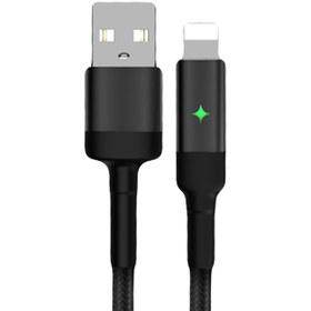 تصویر کابل USB به لایتنینگ یسیدو YESIDO CA28 طول 1.2متر 2.4 آمپر 