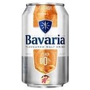 تصویر نوشیدنی آبجو بدون الکل باواریا طعم هلو ۳۳۰ میل bavaria 