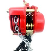 تصویر جرثقیل زنجیری توسن مدل 2010CB ظرفیت ۱ تن 