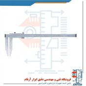 تصویر کولیس ورنیه آسیمتو 100 سانتی متر فک بلند مدل 4-40-311 Asimeto Vernier Caliper 311-40-4