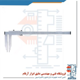 تصویر کولیس ورنیه آسیمتو 100 سانتی متر فک بلند مدل 4-40-311 Asimeto Vernier Caliper 311-40-4