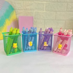 تصویر جاقلمی فلزی مربع 