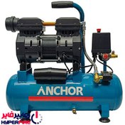 تصویر پمپ باد سایلنت 12 لیتری آنکور مدل TM12 Silent air pump 12 liters of ANCHOR model TM12