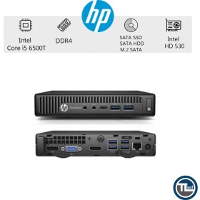 تصویر تاینی کیس نسل 6 HP Elitedesk 800 G2 Desktop mini 