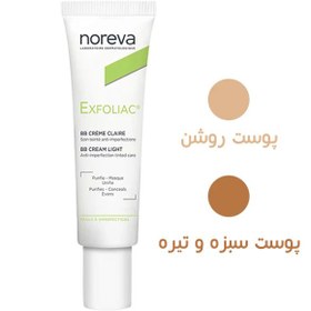 تصویر ضدآفتاب رنگی اکتی پور نوروا Noreva ACtipur SPF 50+