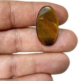 تصویر نگین سنگ چشم ببر معدنی و زیبا 