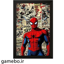 تصویر تابلو گیمبو طرح اسپایدرمن (spider man) کد T1111 