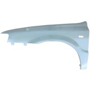 تصویر گلگیر جلو سمند رنگ شده سفید راست و چپ 