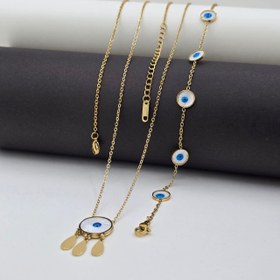 تصویر نیم ست استیل کدN2003S 