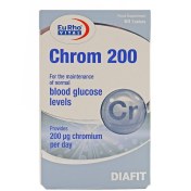 تصویر قرص کروم 200 میکروگرم یوروویتال Eurho Vital Chrom 200 Mcg Tablet