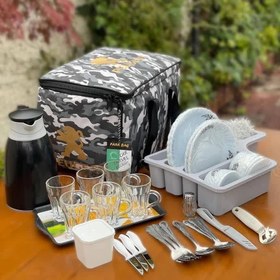 تصویر سبد پیک نیک کیف برزنتی جدید 