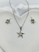 تصویر نیم ست زنانه ژوپینگ ستاره ای شکل کد 208 